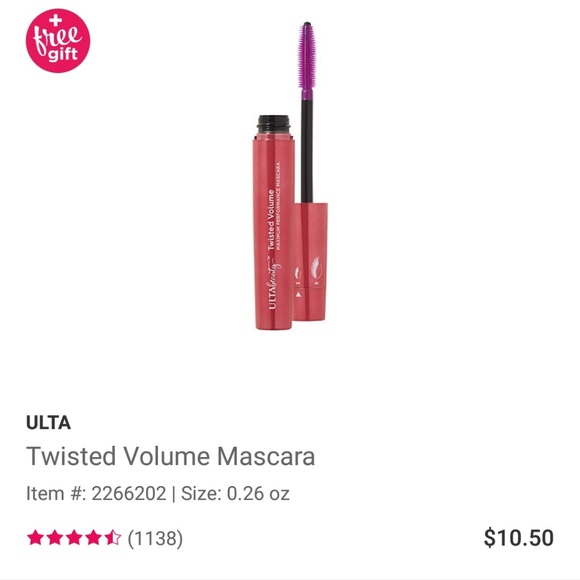 Ulta Beauty Other - ❤️5/$25❤️ Ulta Beauty Twisted Volume Mascara Ulta Beauty Other - ❤️5/$25❤️ Ulta Beauty Twisted Volume Mascara